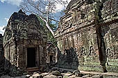 Preah Khan - courtyards with funerary chapels